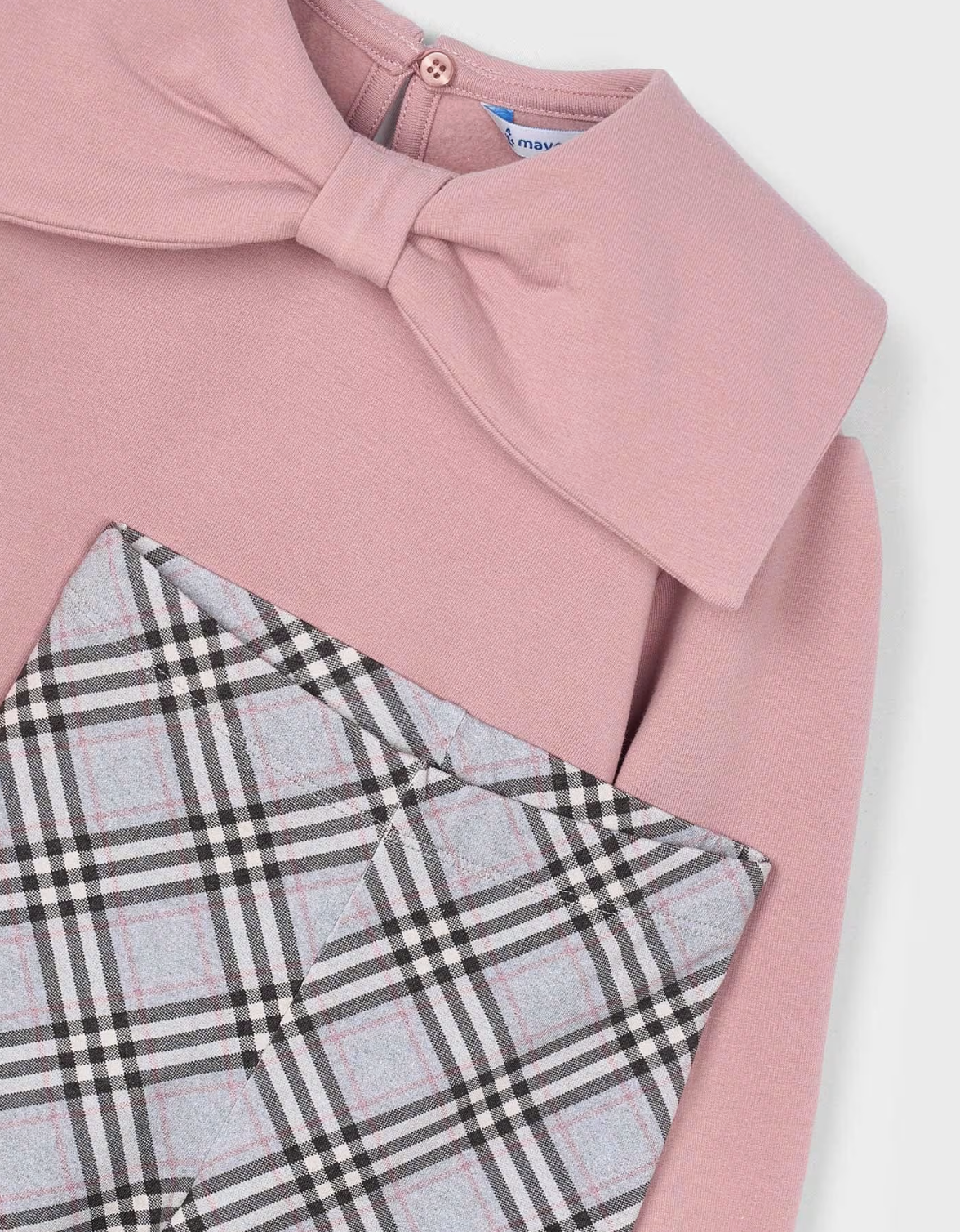 Pink Bow Top & Leggings Set