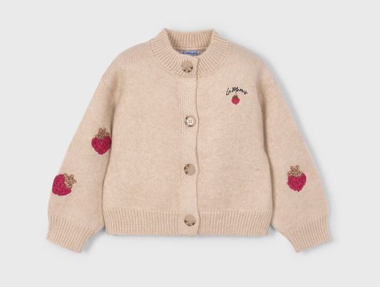 Strawberry Cardigan
