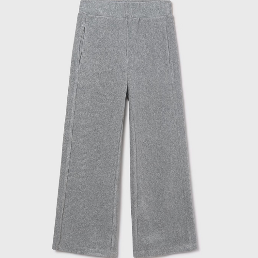 Gray pants on a light gray background