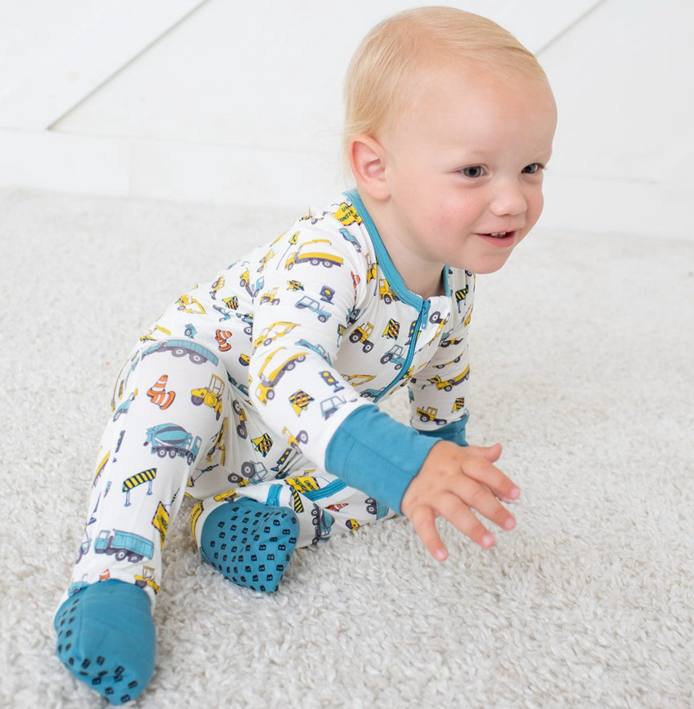 Construction Zip Convertible Romper