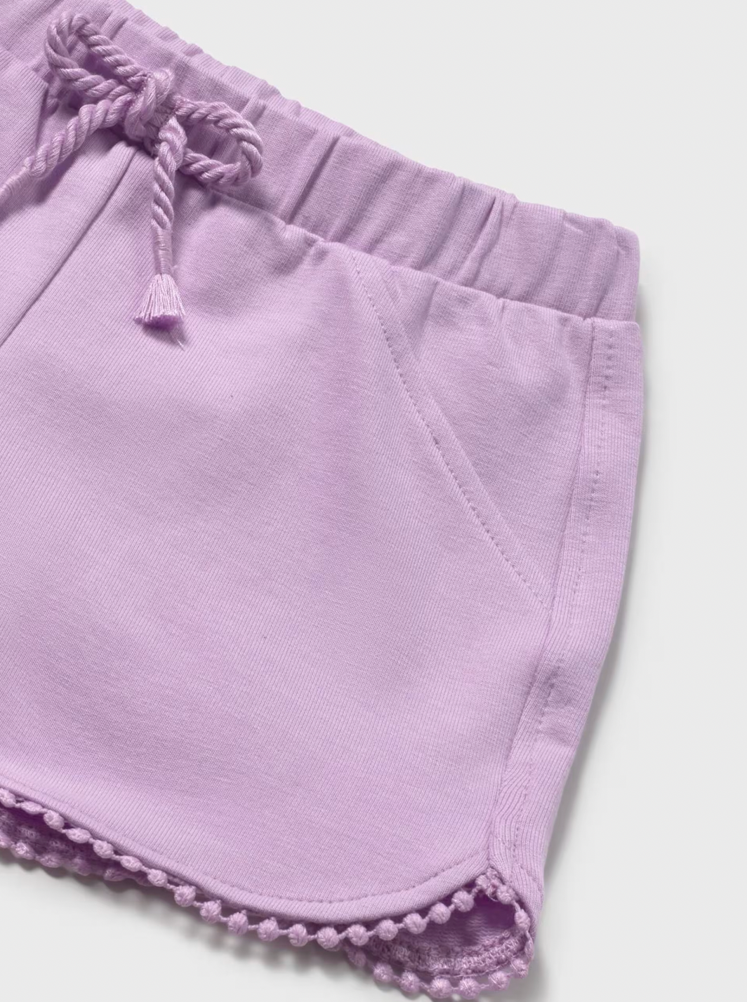 Lilac Trim Shorts