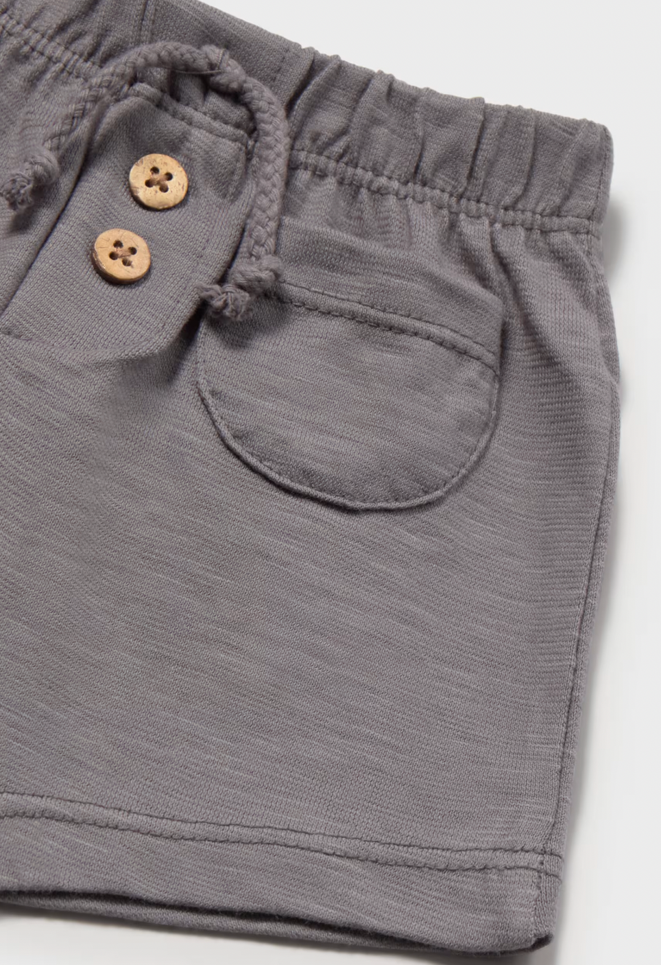Slate Soft Pull-On Shorts