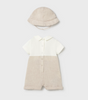Wheat Muslin Overall Set