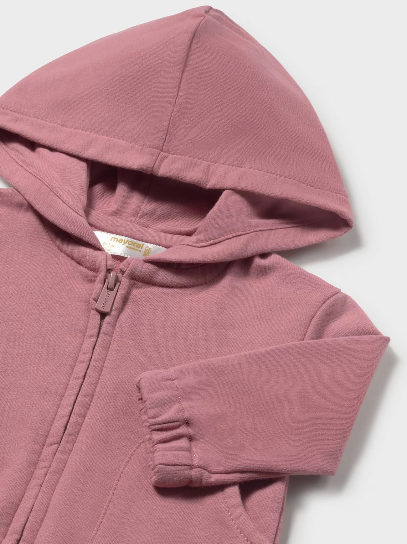 Pomegranate Zip Hoodie
