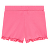Neon Pink Cotton Shorts