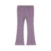 Lilac Cheetah Flared Pants