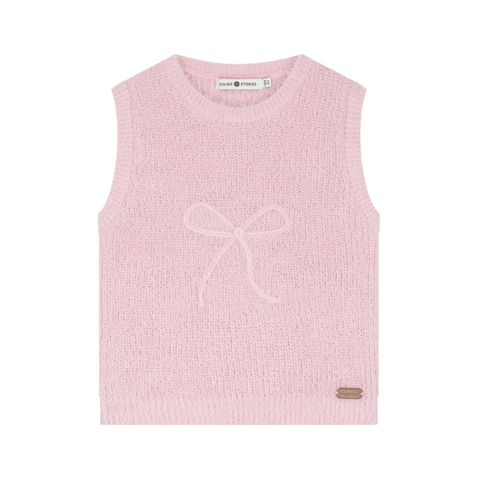 Blush Knit Vest