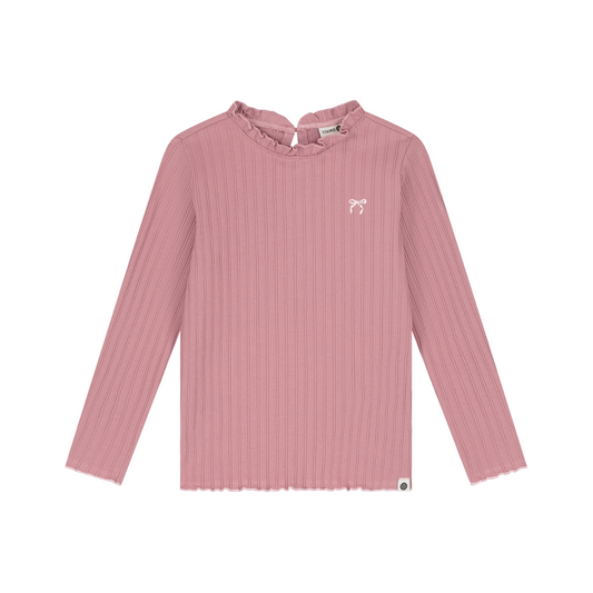 Rosewood Ribbed Top