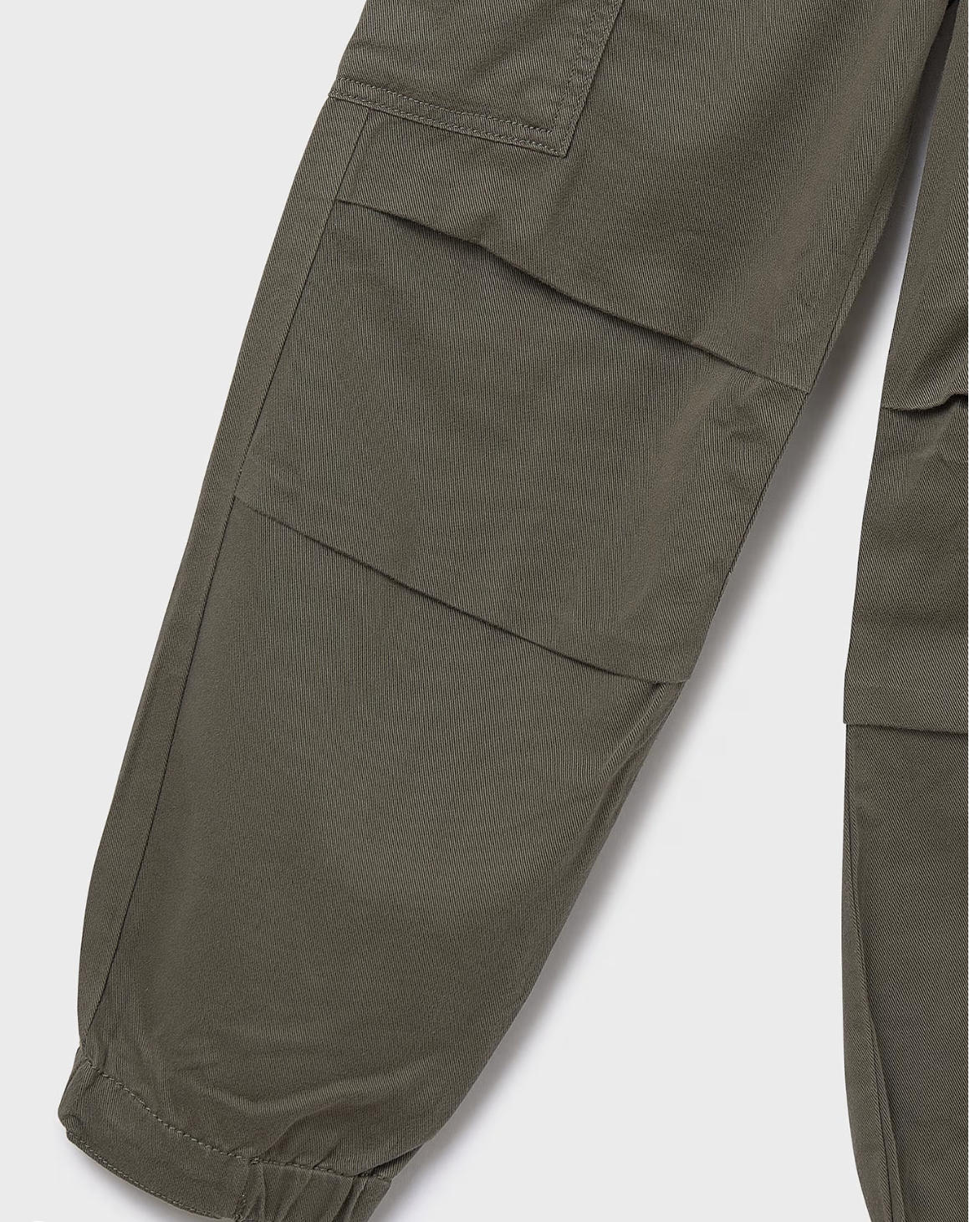 Olive Green Parachute Pants