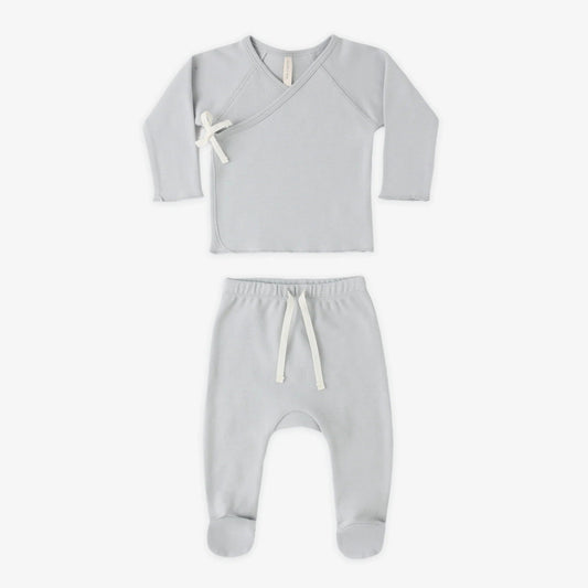 Take Me Home Kimono Style Footie Set