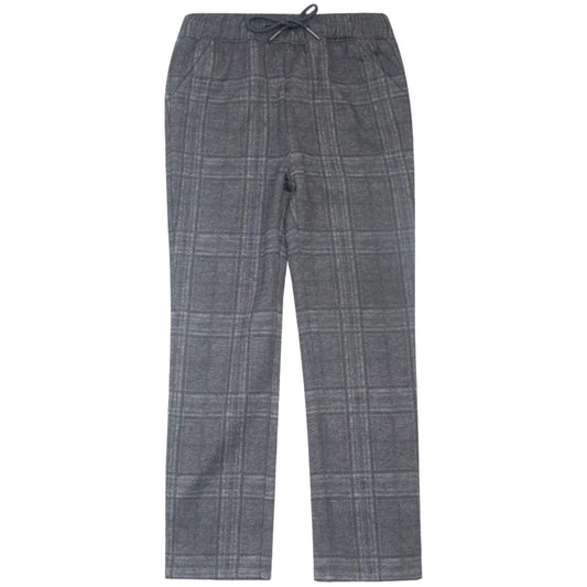 Plaid pants on a white background