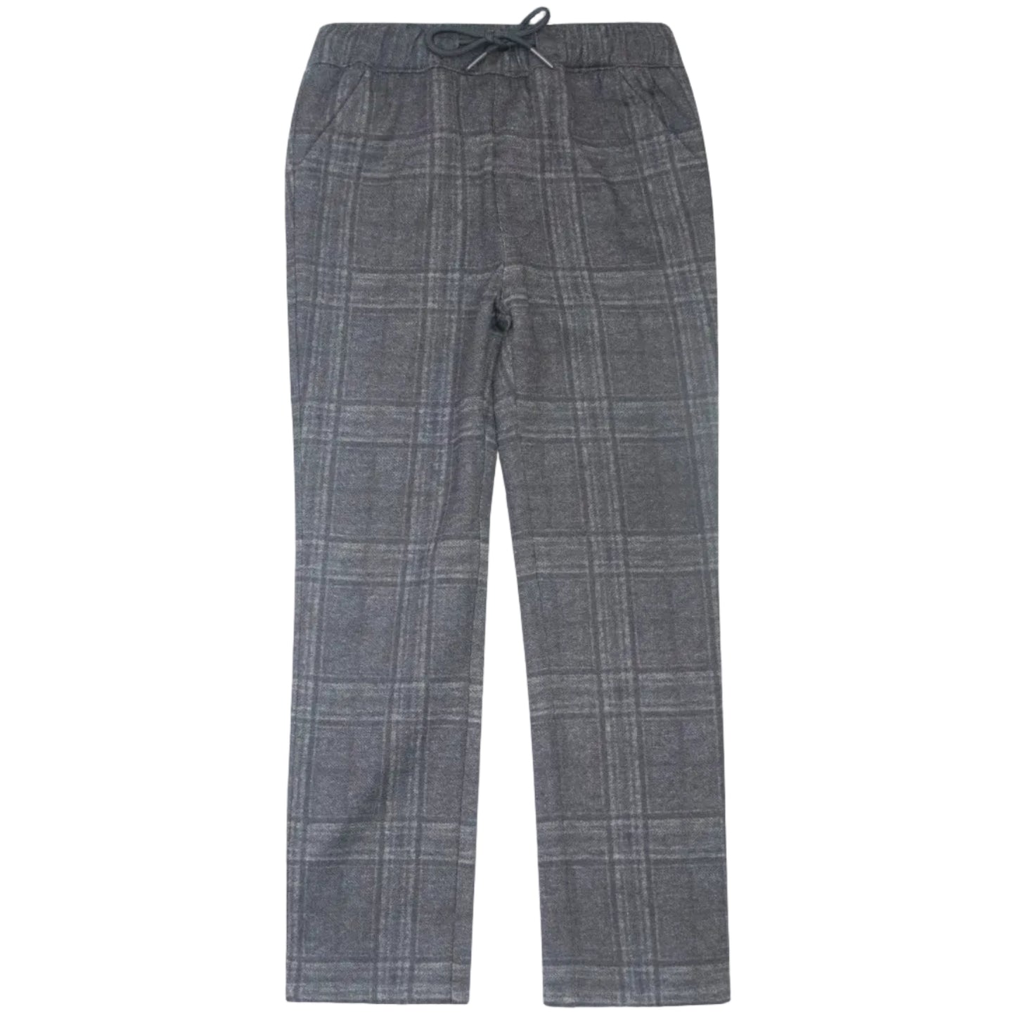 Plaid pants on a white background