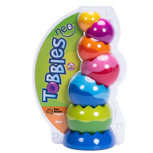 Tobbles Neo Colorful Sensory Stacking Toy