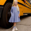 Periwinkle Twirl Dress