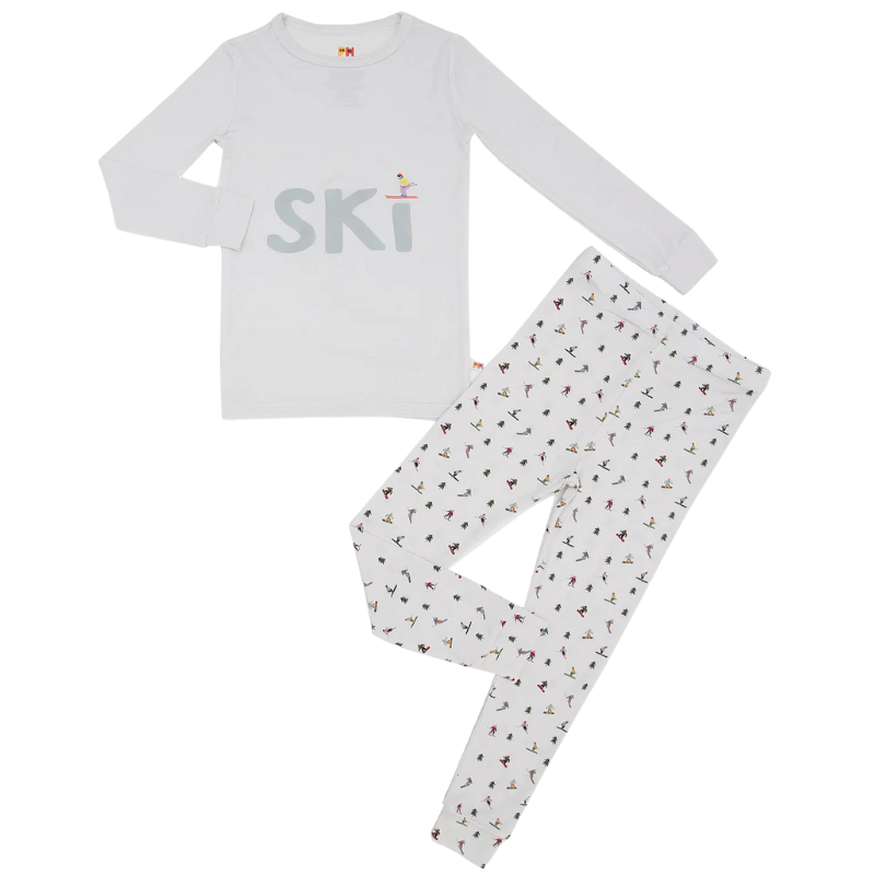 Grey Ski Pajama Set