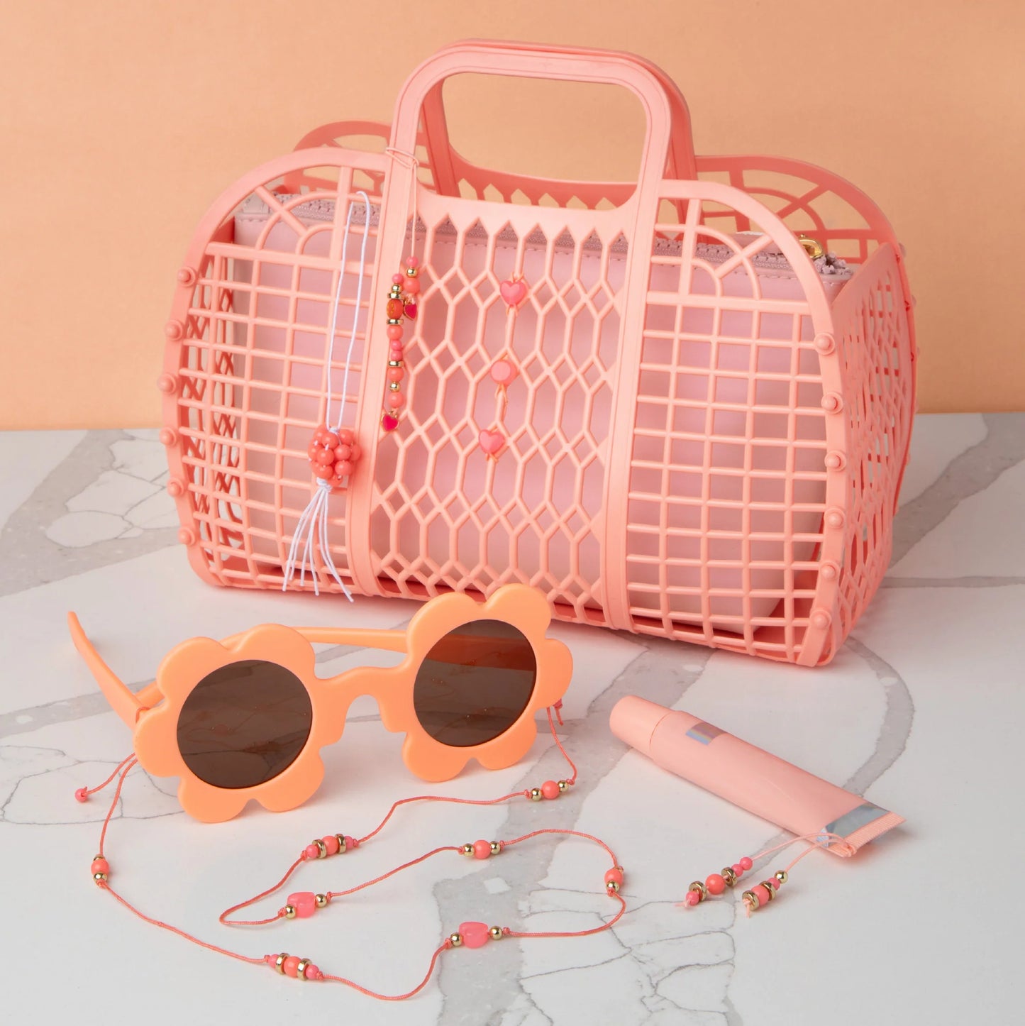 Perfect Peach Bead Tube