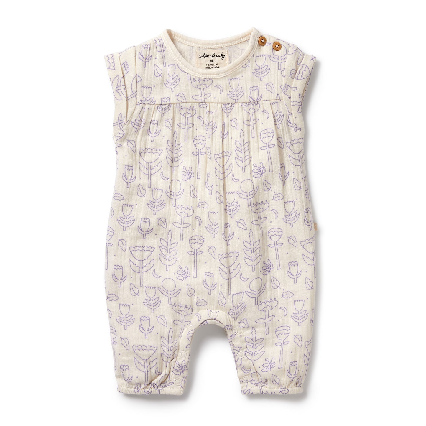 Flow Crinkle Romper