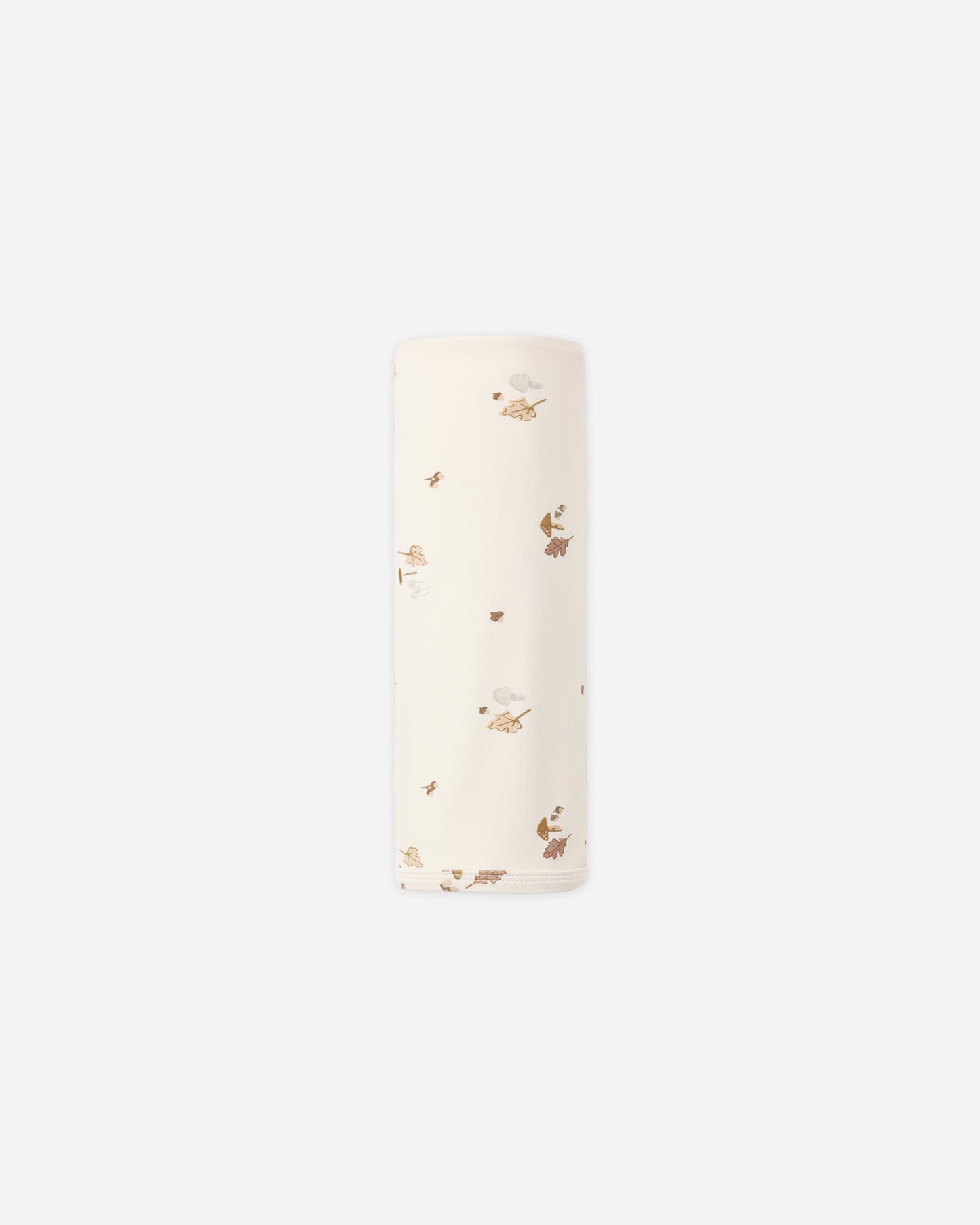 Woodland Bamboo Swaddle - flat lay detail