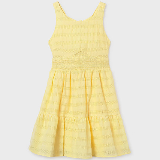 Yellow tank dress