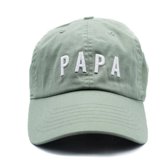 Dusty Sage Papa Hat