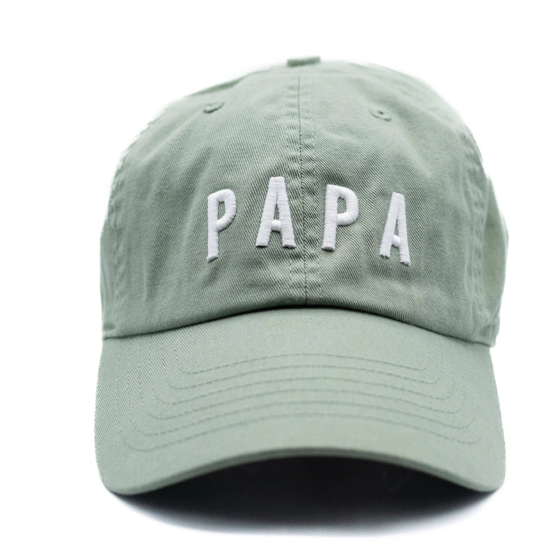 Dusty Sage Papa Hat