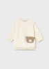 Cream Teddy Purse Dress
