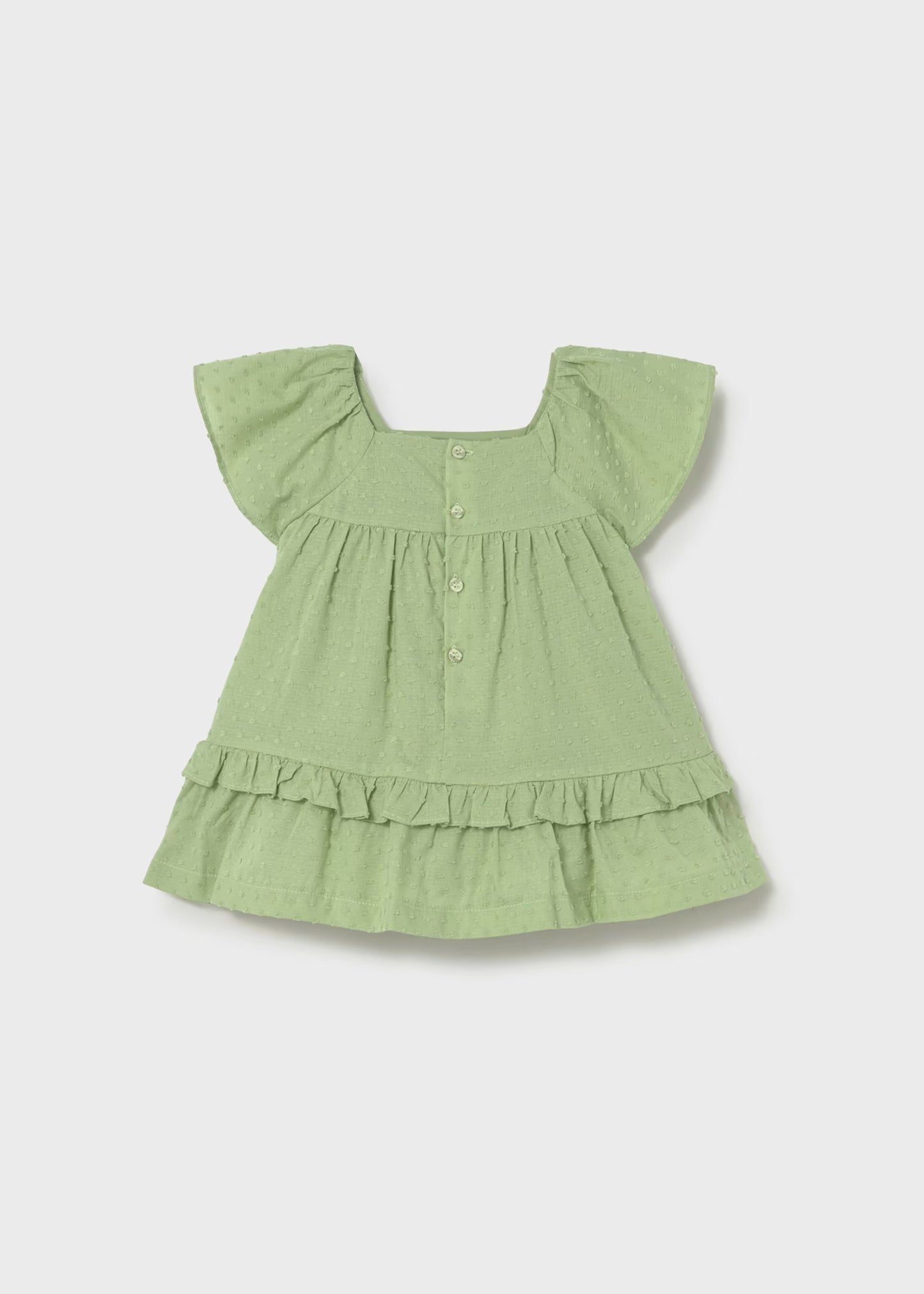Basil Swiss Dot Dress
