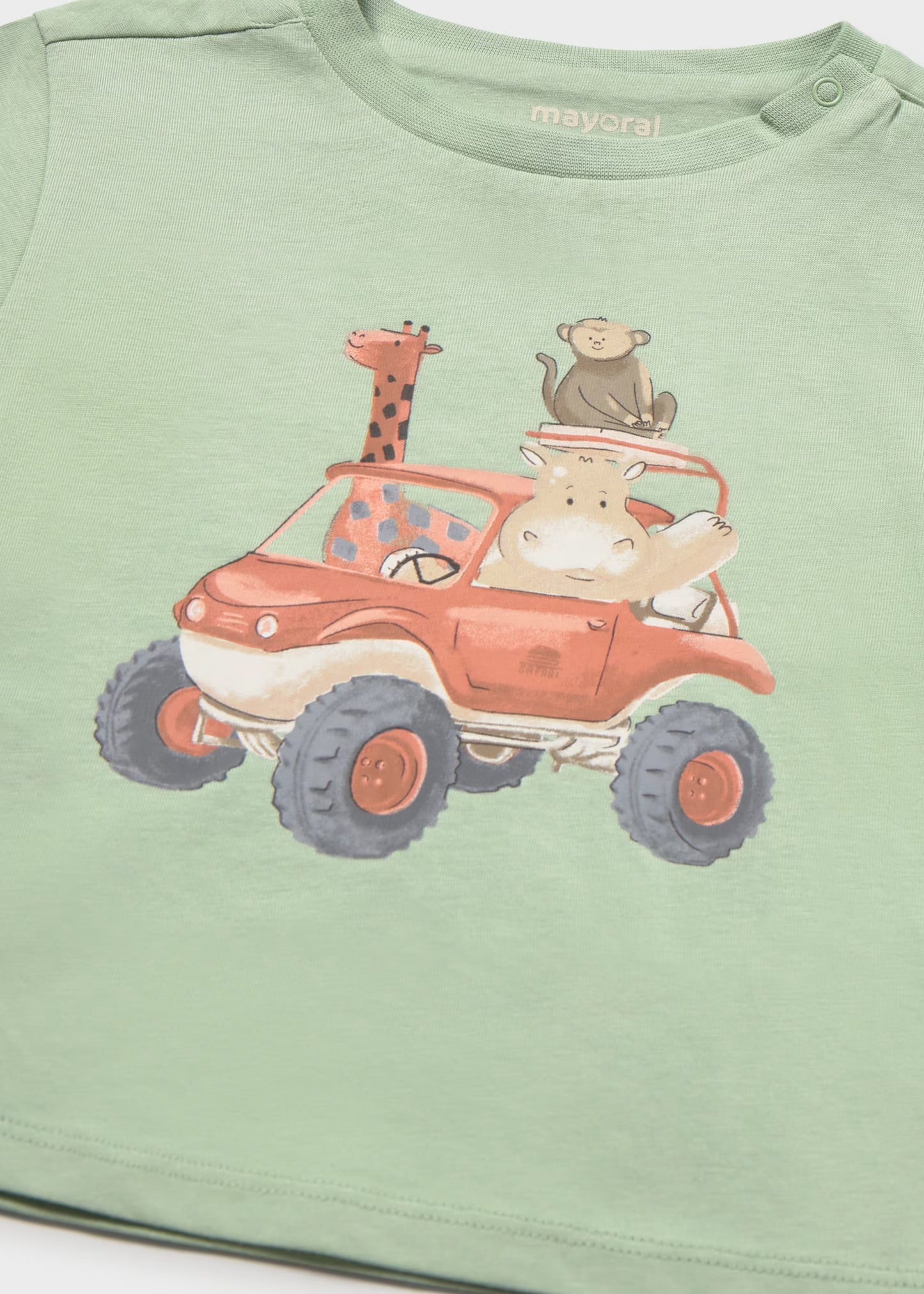 Green Safari Tour Tee