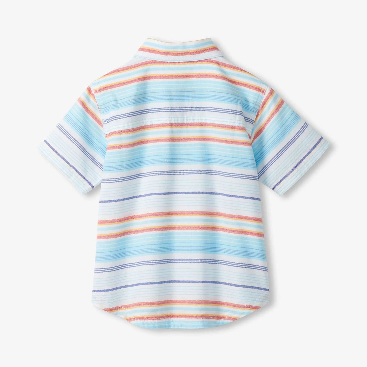 Sunset Stripe Collared Shirt