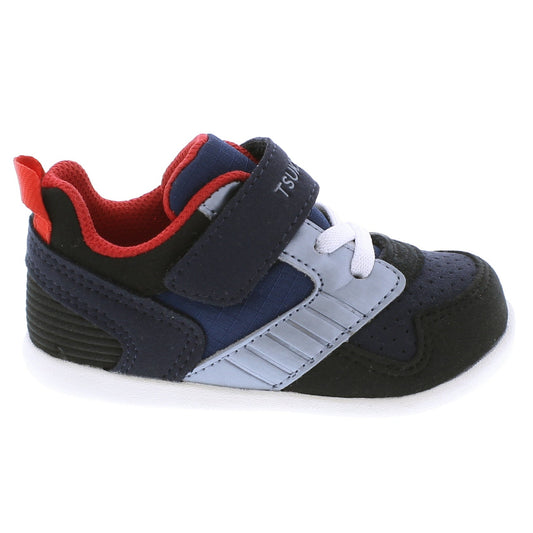 Black/Navy Racer Sneaker (Baby)