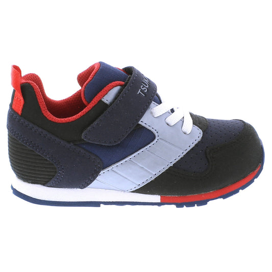 Black/Navy Racer Sneaker (Child)