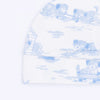 Blue Puppy Toile Beanie Hat