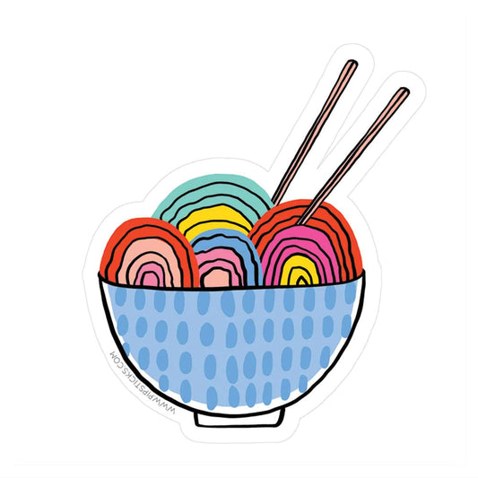 Bowl of Love Vinyl Sticker 196 TOYS CHILD Pipsticks