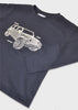 Navy Jeep Tee