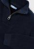 Navy 1/4 Zip Sweater