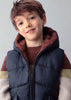 Navy/Camel/Maroon Reversible Vest