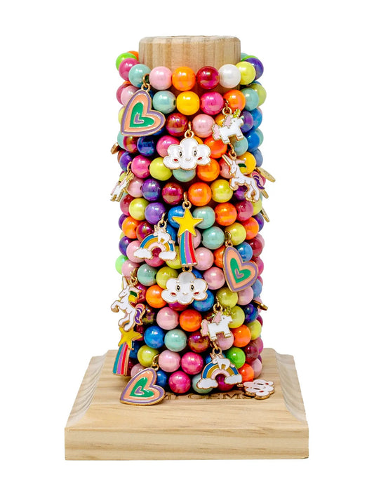 Bright Gumball Bracelet 110 ACCESSORIES CHILD Tiny Treats And Zomi Gems