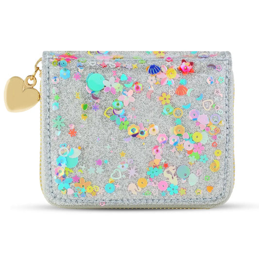 Confetti Wallet Silver