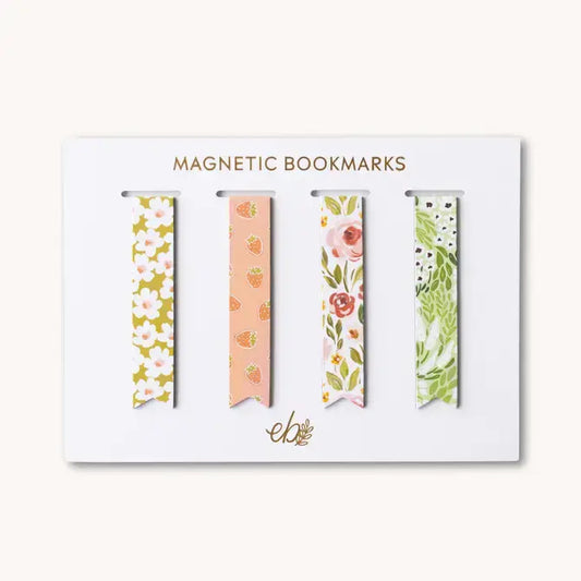 Spring Tones Magnetic Bookmarks