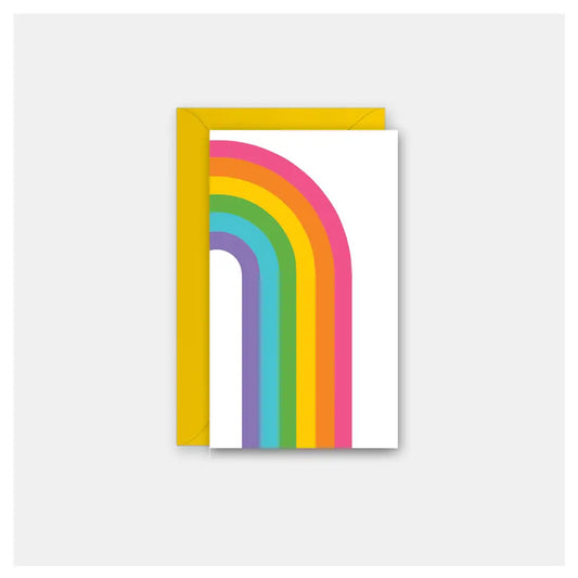 Rainbow Waterfall Mini Card