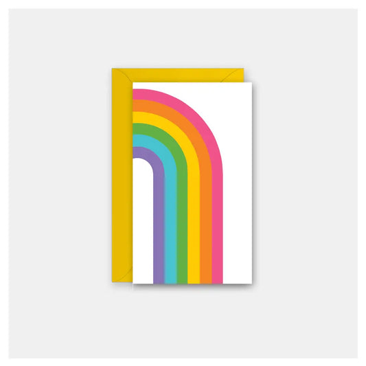 Rainbow Waterfall Card