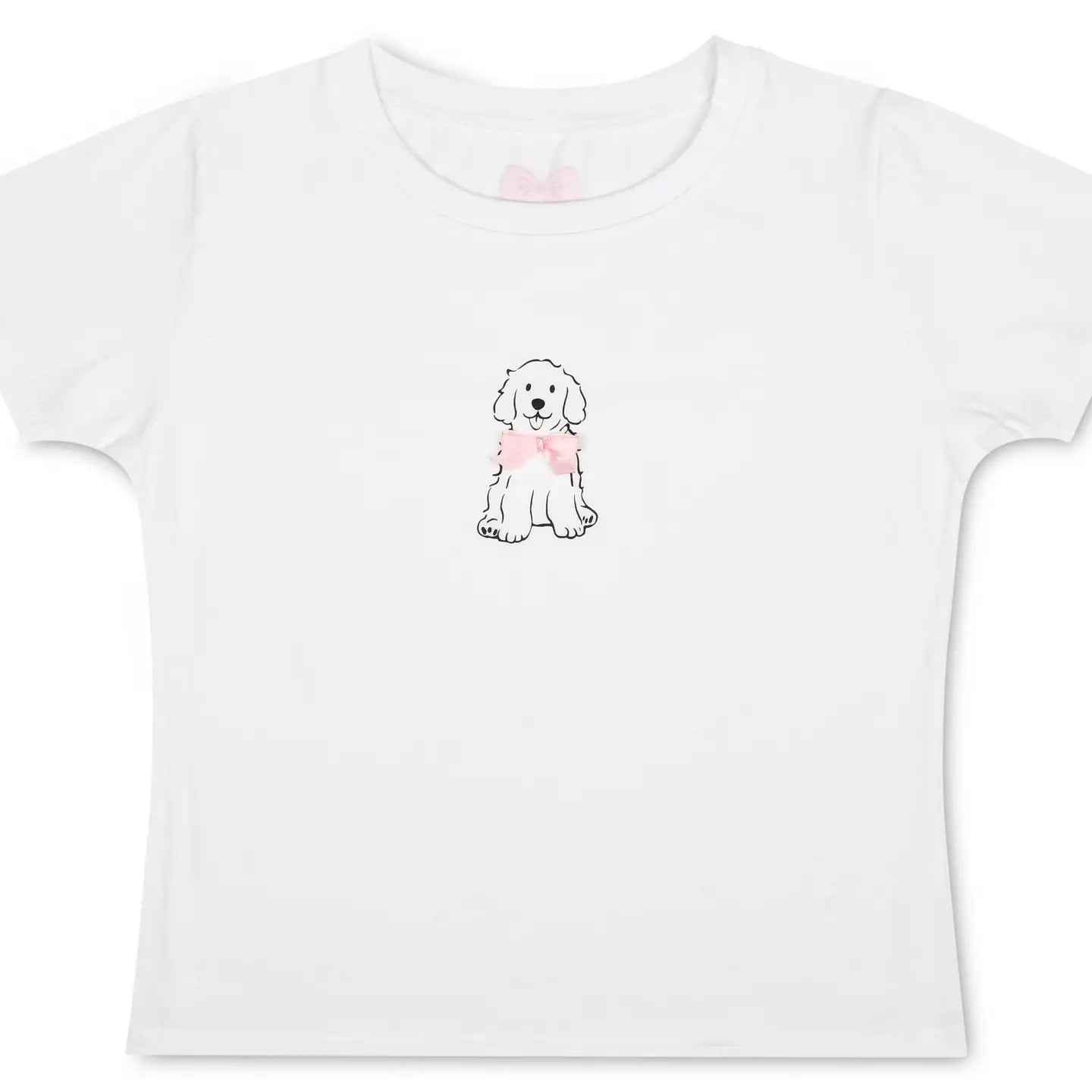 White Pretty Pups Tee