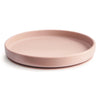 Classic Silicone Suction Plate 180 BABY GEAR Mushie Blush