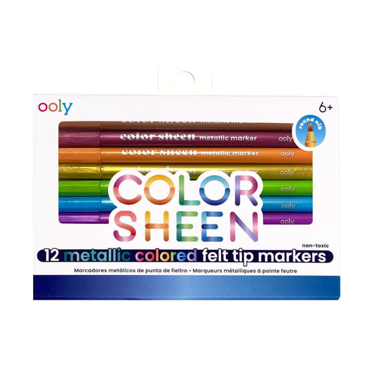 Color Sheen Metallic Markers 196 TOYS CHILD Ooly