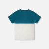 Oatmeal Colorblock Pocket Tee