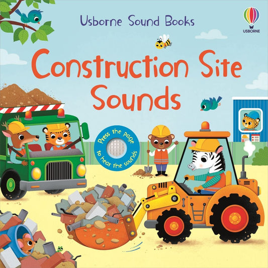 Construction Site Sounds 191 GIFT BABY Usborne Books