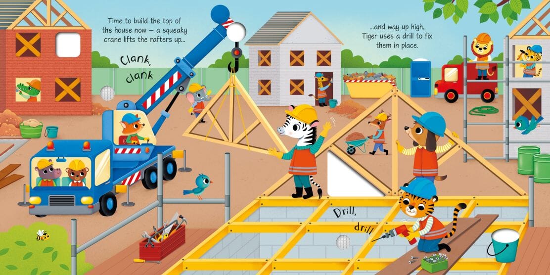 Construction Site Sounds 191 GIFT BABY Usborne Books