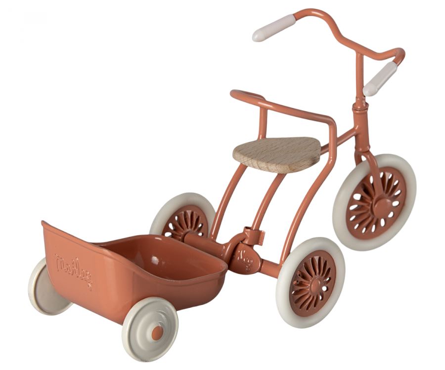 Coral Mouse Tricycle Hanger 196 TOYS CHILD Maileg