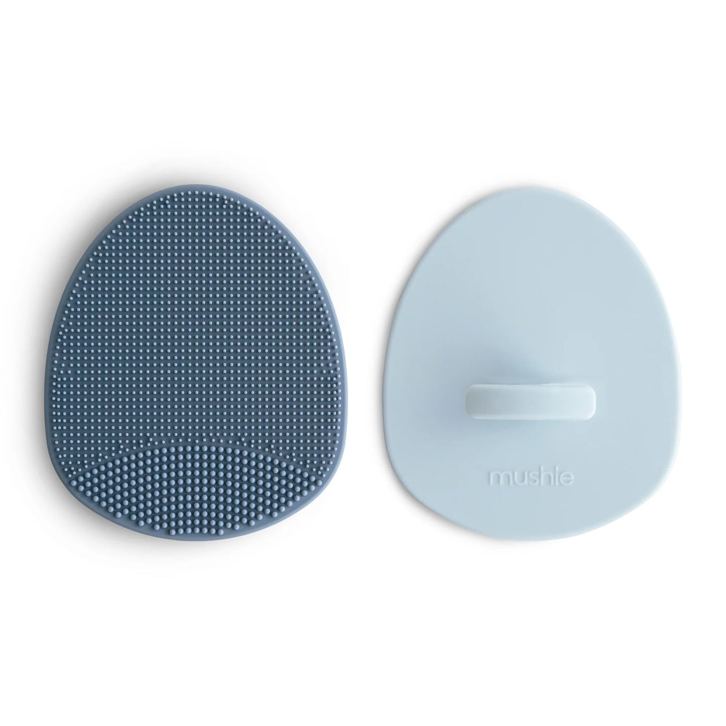 Cradle Cap Brush Set 180 BABY GEAR Mushie Tradewinds/Periwinkle