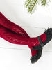 Crimson Fancy Knit Tights
